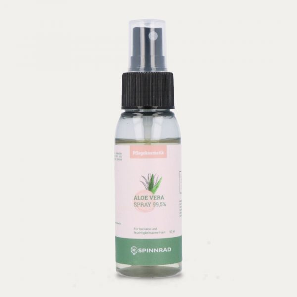 Aloe Vera Spray- Intensive Feuchtigkeit und sofortige Beruhigung für trockene Haut 60 ml