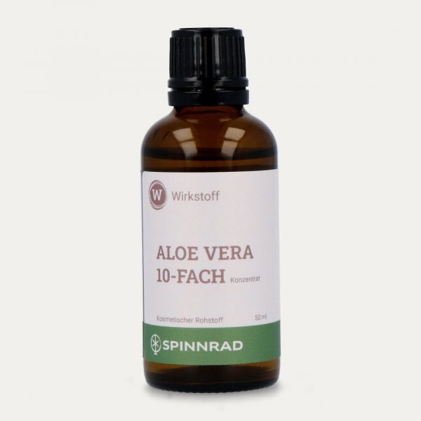 Aloe Vera 10fach, kosmet. Rohstoff, feuchtigkeitsspendend 50 ml