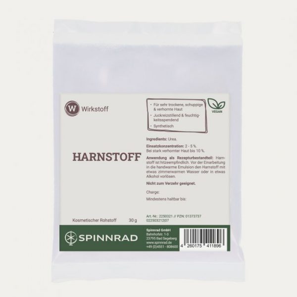 Harnstoff, kosmet. Wirkstoff, stillt Juckreiz 30g